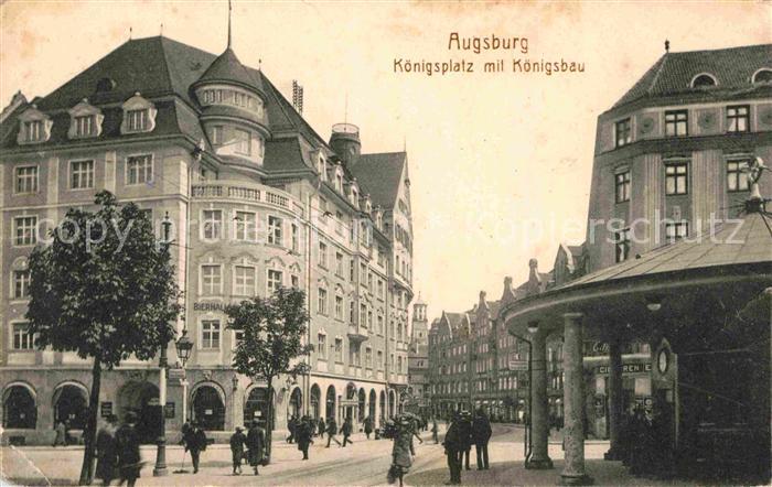 Augsburg Koenigsplatz Koenigsbau