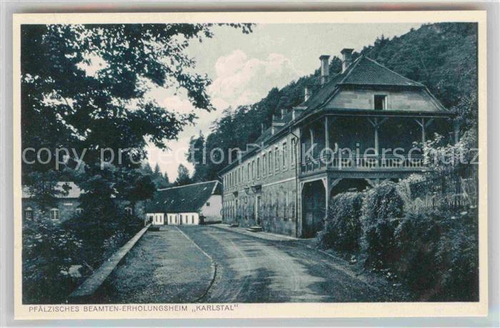 Karlstal Pfaelzisches Beamtenerholungsheim