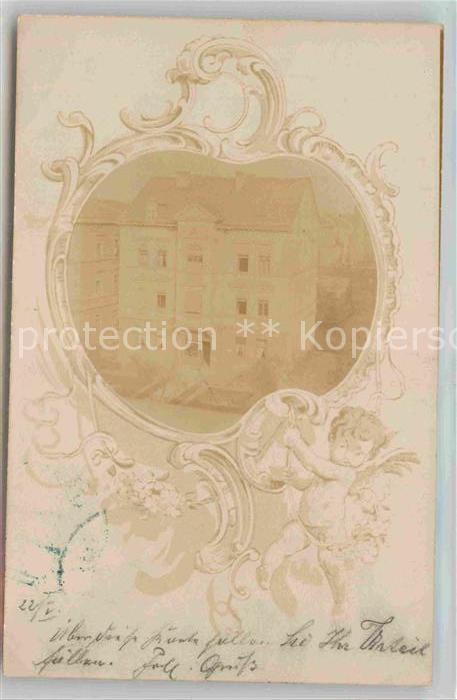 Augsburg Bruecke Haus