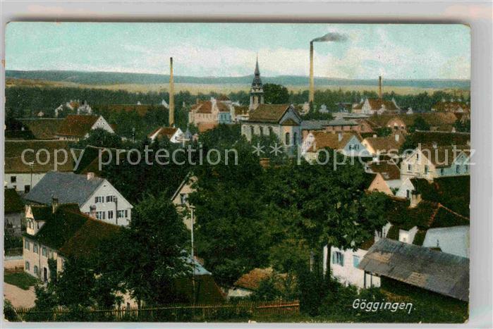 Goeggingen Bayern Panorama