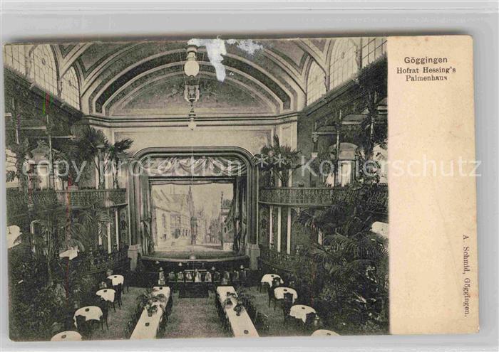 Goeggingen Bayern Hofrat Hessing Palmenhaus