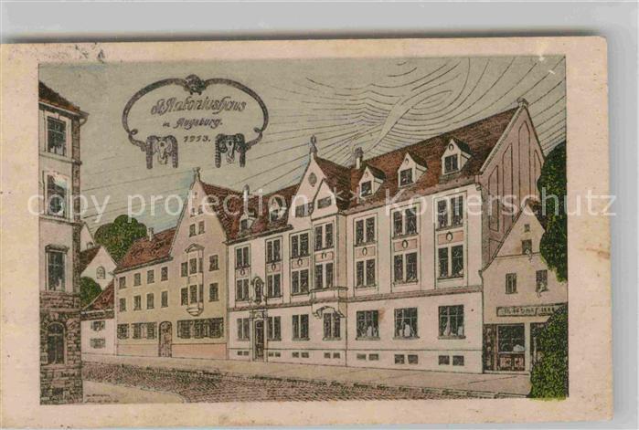Augsburg Sankt Antoniushaus 1913