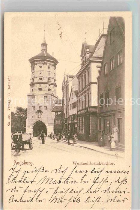Augsburg Wertachbruckertor