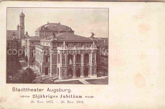 Augsburg Stadttheater 25jaehriges Jubilaeum