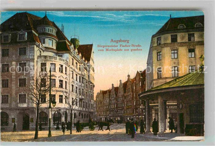 Augsburg Buergermeister Fischer Strasse