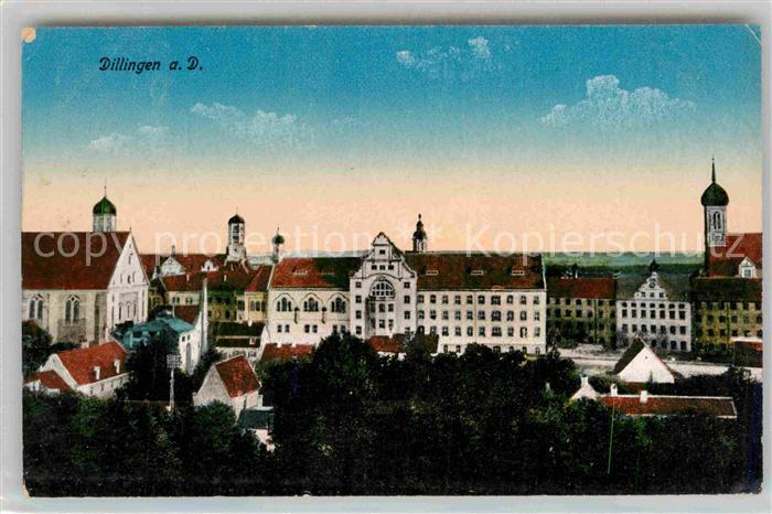 Dillingen Donau Stadtansicht