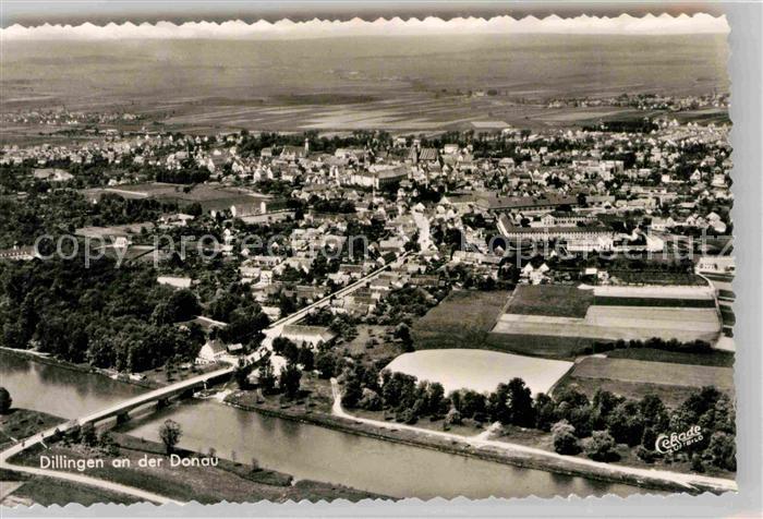 Dillingen Donau Luftaufnahme