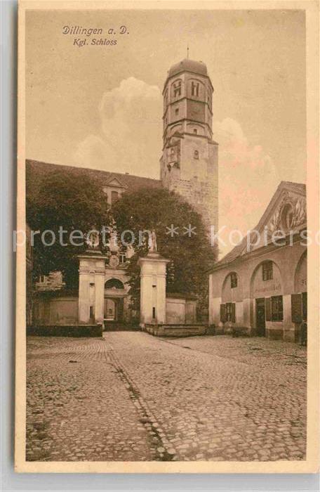 Dillingen Donau Koenigliches Schloss