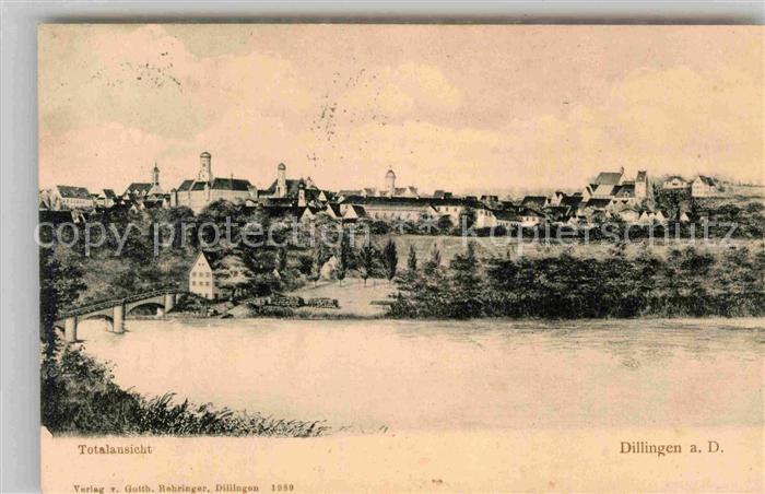 Dillingen Donau Panorama