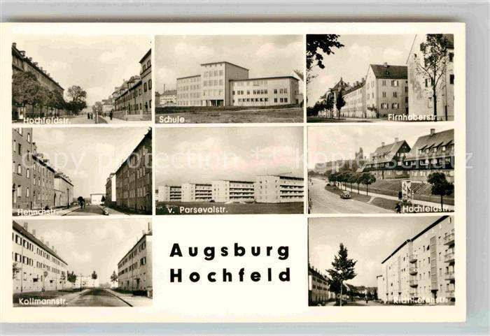 Hochfeld Augsburg Schule Firnhaberstrasse Kollmannstrasse