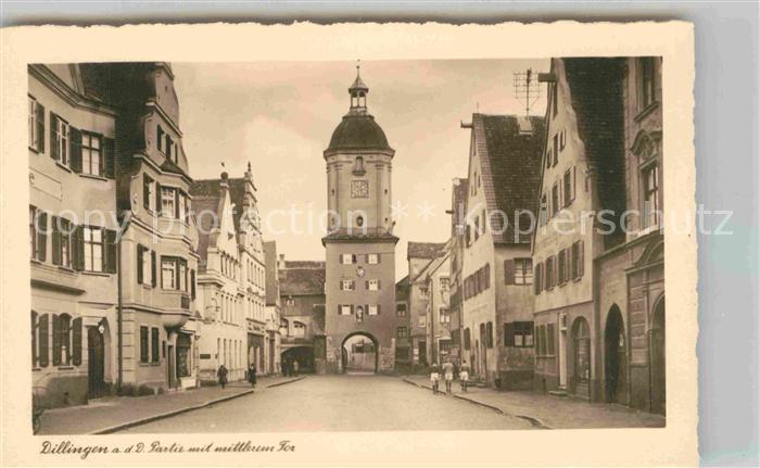 Dillingen Donau Mittleres Tor