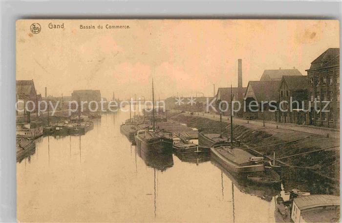 Gand Belgien Hafen