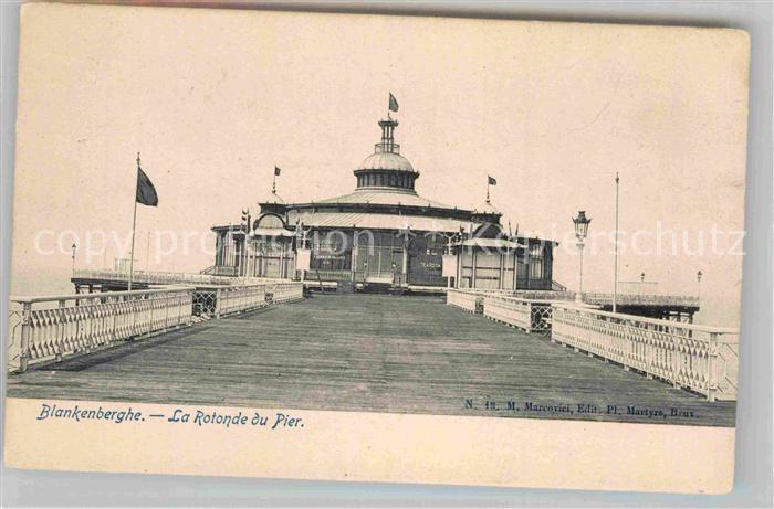 Blankenberghe La Rotonde du Pier