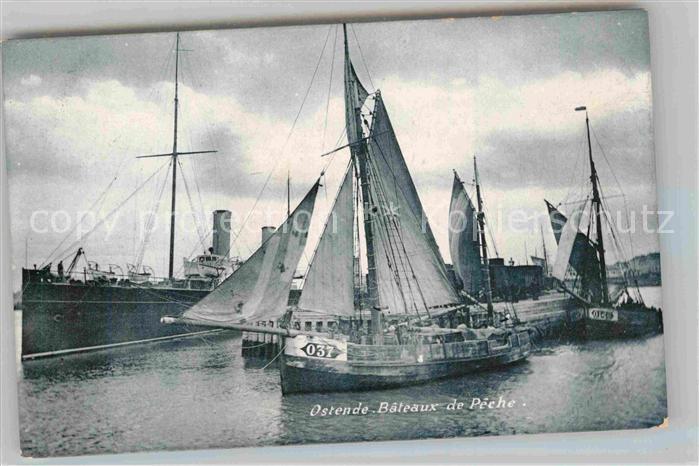 Oostende Ostende Bateaux de Peche