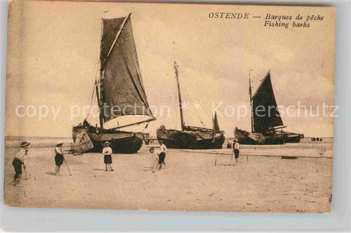 Ostende Oostende Fischerboote