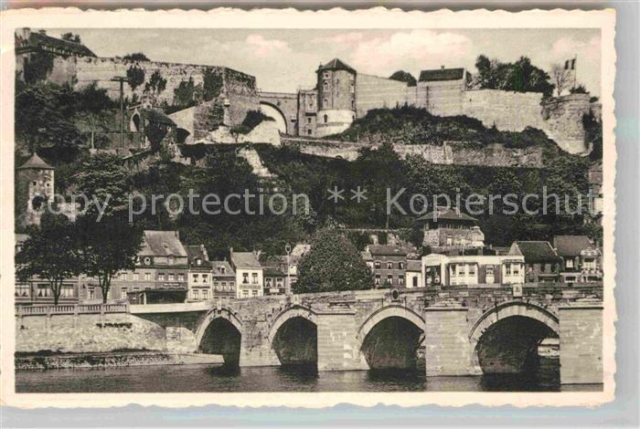 Namur Wallonie Pont de Jambes et Citadelle