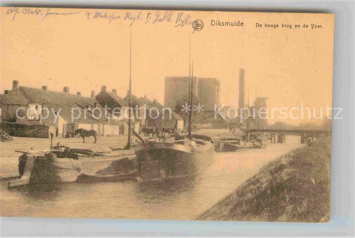 Diksmuide Flandre Hafen