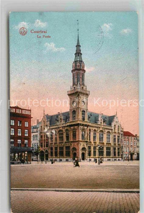 Courtrai KORTRIJK Flandre Belgie Post