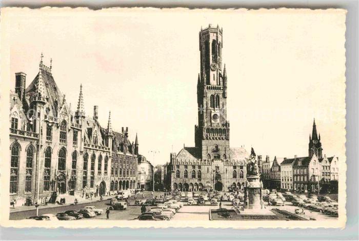 Bruges BRUGGE Belgie Grosser Platz