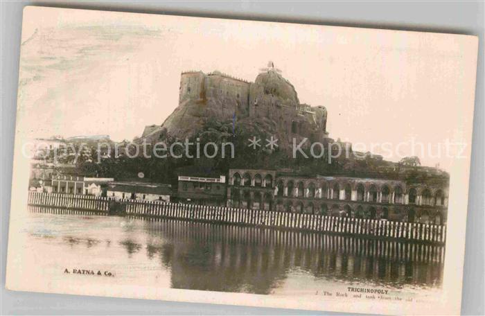Trichinopoly Tempel auf dem Felsen