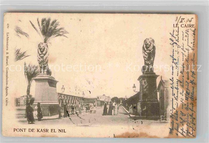 Kairo Pont de Kasr el Nil