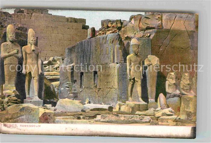 Thebes Aegypten Ramesseum