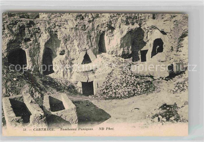 Carthage Karthago Tombeaux Puniques