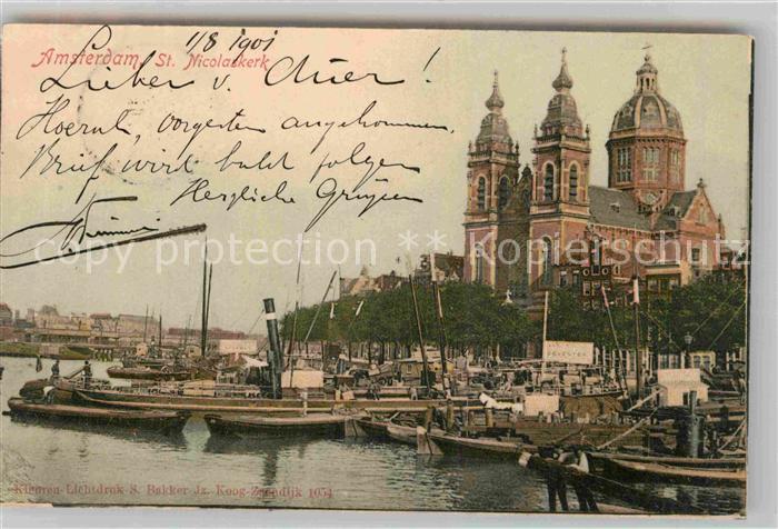 Amsterdam Niederlande Sankt Nikolaskirche