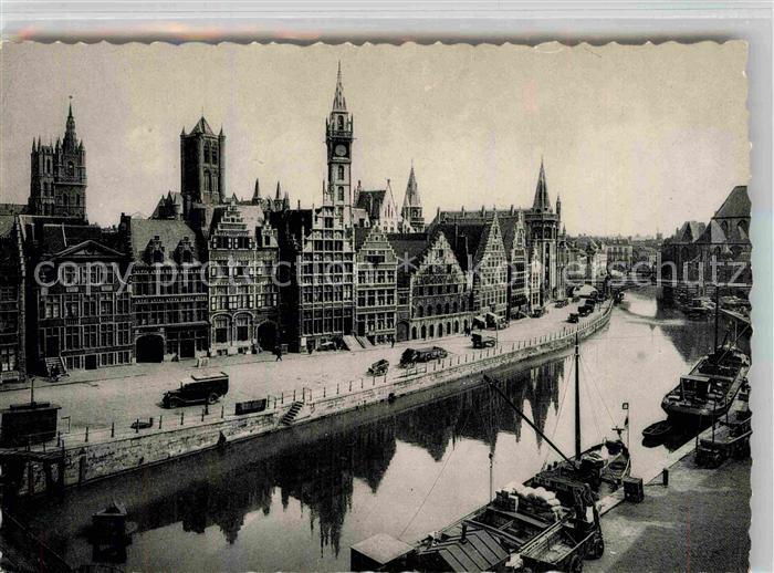 Gent Gand Flandre Graslei