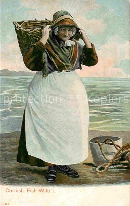 Cornwall UK Cornish Fish Wife I