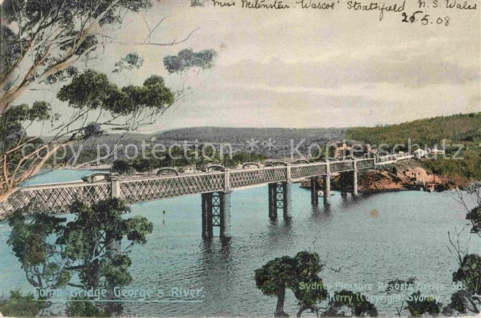 Sydney New South Wales Camo Bridge Georges River