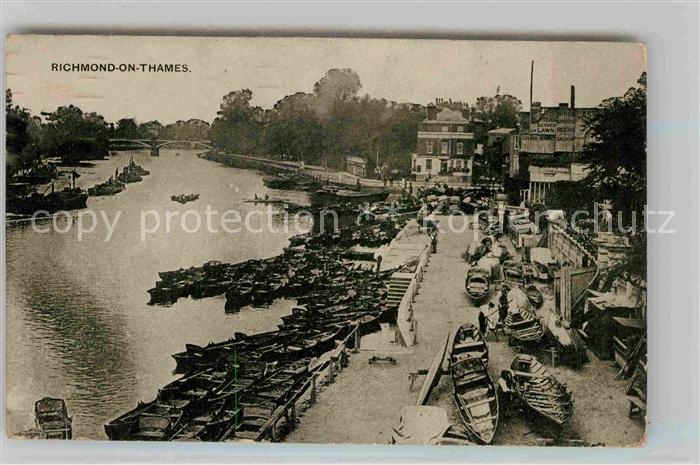 Richmond London Partie an der Themse