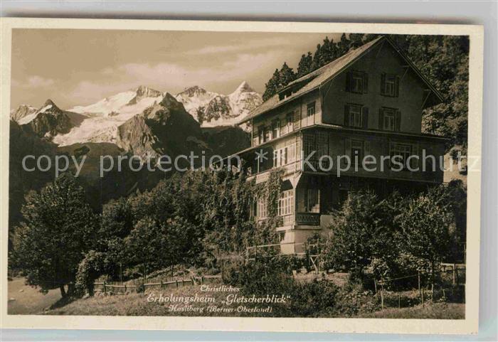 Hasliberg Goldern Christl Erholungsheim Gletscherblick