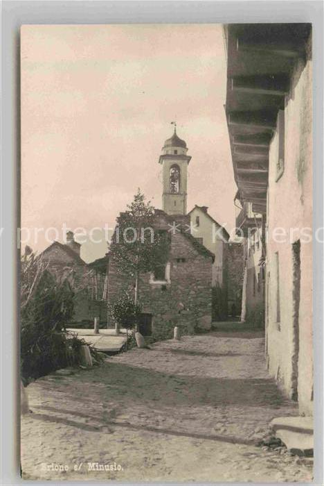 Brione Dorfmotiv Kirche