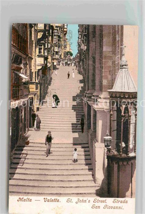 Valetta Malta St Johns Street