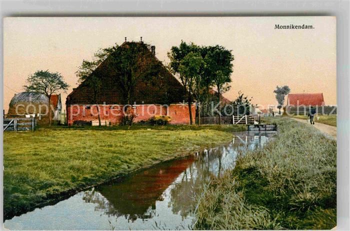 Monnikendam Dorfmotiv