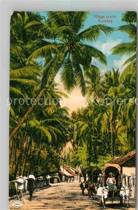 Bombay Mumbai Village scene