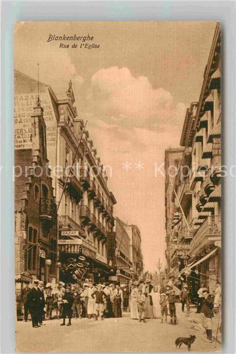Blankenberghe Rue de l'Eglise