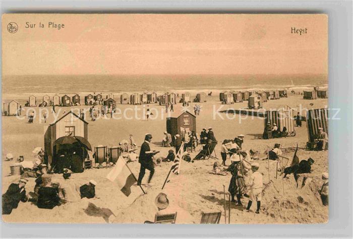 Heyst-sur-Mer Flandre Sur la Plage