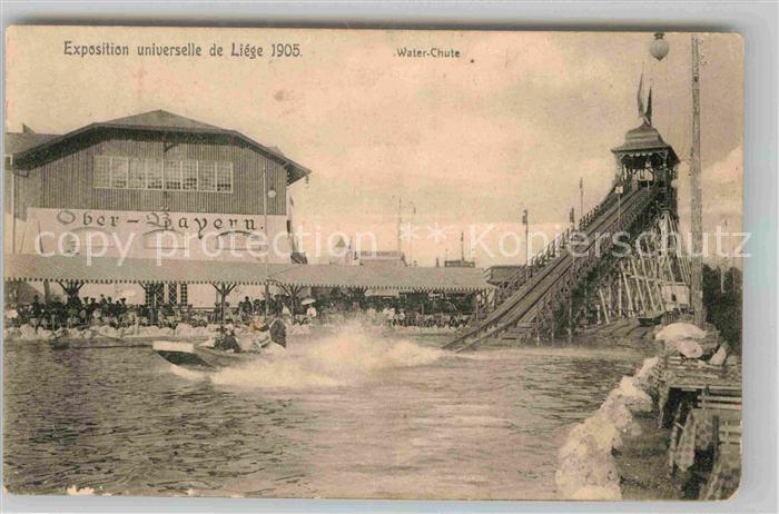 Liege Luettich Exposition Universelle de Liege Water Chute