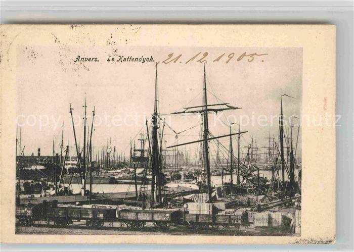 Anvers Antwerpen Le Kattendyck