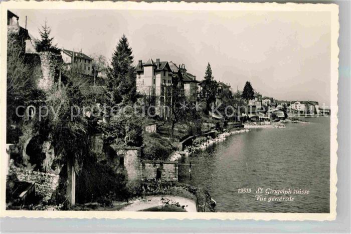 Saint-Gingolph Haute Savoie Vue generale
