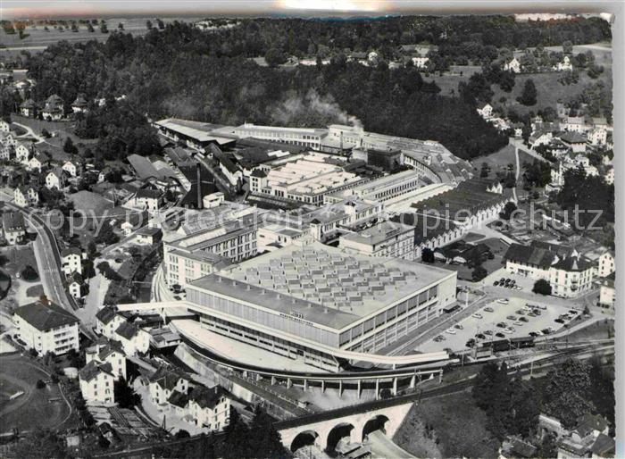 Rueti ZH Fliegeraufnahme Maschinenfabrik Rueti AG