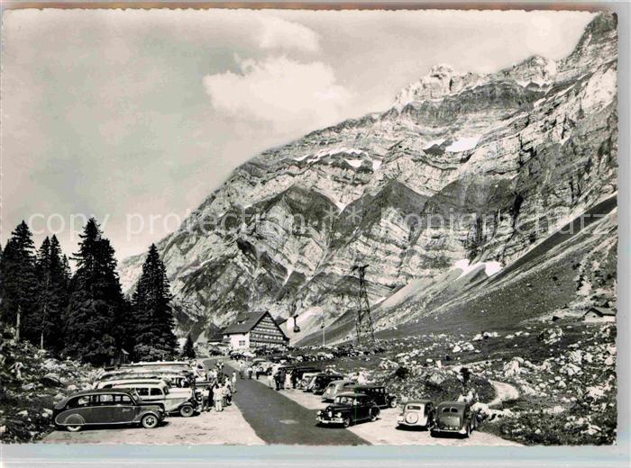 Schwaegalp AR Restaurant und Talstation der Saentis Schwebebahn