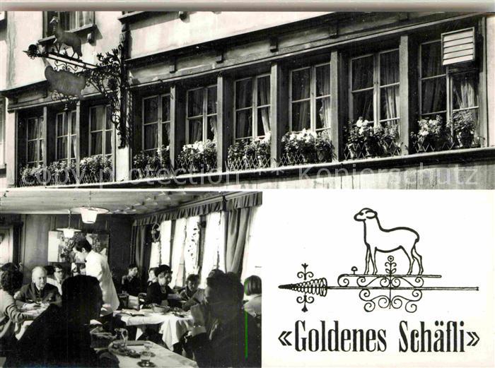 St Gallen SG Restaurant Zum goldenen Schaefli