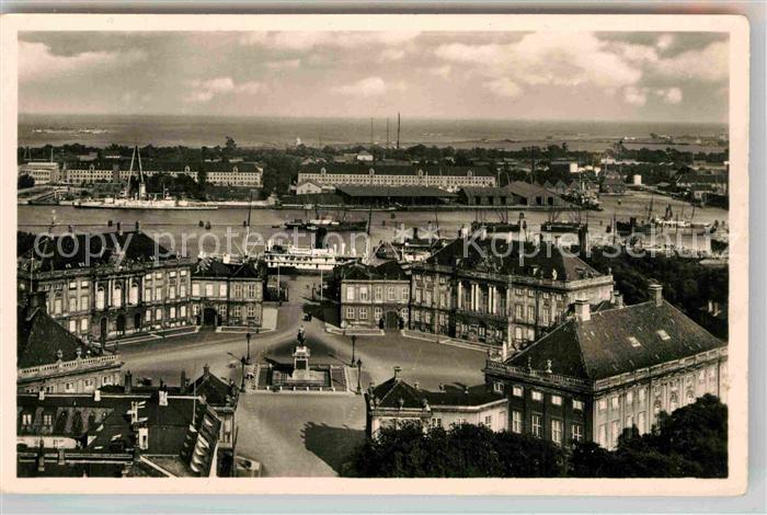 Kopenhagen Amalienschloss und Hafen