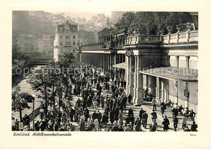 Karlsbad Eger Muehlbrunnenkolonnade