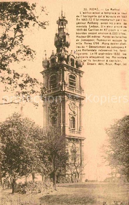 Mons Hainaut Le Beffroi