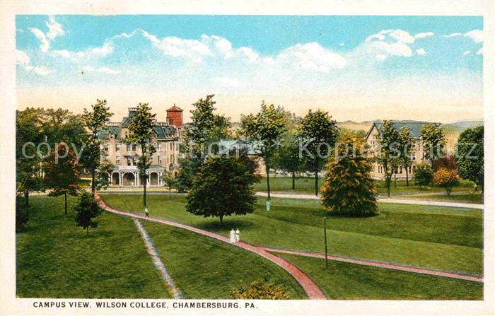 Chambersburg Pennsylvania Campus View Wilson College