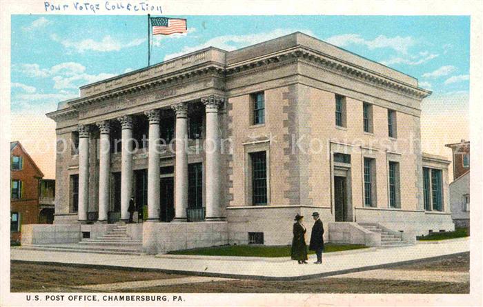 Chambersburg Pennsylvania US Post Office